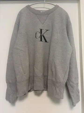 Calvin Klein Jeans 그레이 맨투맨 M