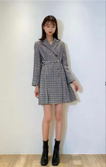 SNIDEL 자켓 미니 원피스