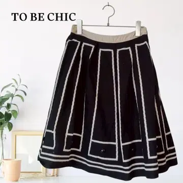 zB805 [ L ] TO BE CHIC 스커트 턱 인터샤