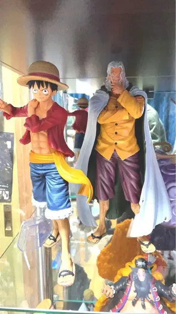 원피스 피규어 1번 복권 2체 세트 레이리 루피