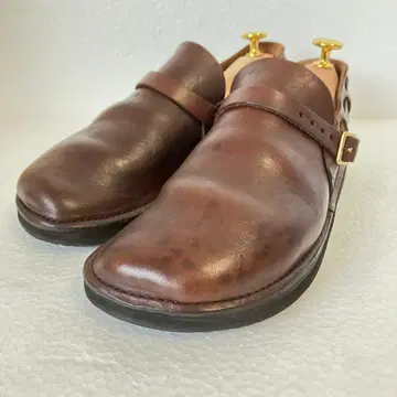 AURORA SHOE CO. 가죽 브라운 24.5cm