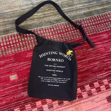 HUNTING WORLD 보르네오 숄더백 블랙