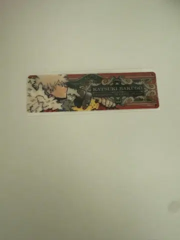 바쿠고 카츠키 히로아카전 한입 양갱 클리어 책갈피