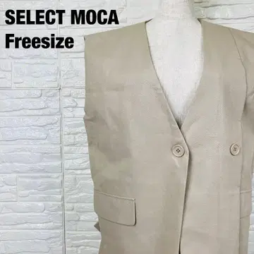 SELECT MOCA 셀렉 모카 인조 가죽 베스트 1146