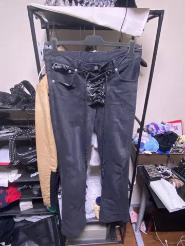 ifsixwasnine lace up denim