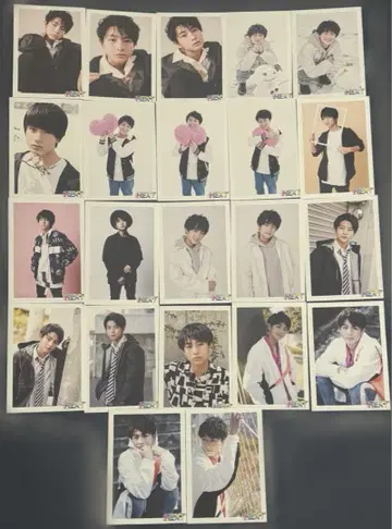 카시와기 유우 EBiDAN NEXT 생사진 컴프 세트