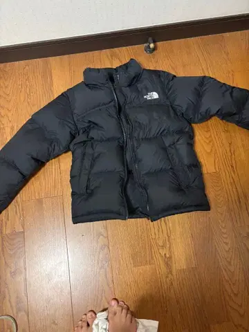 THE NORTH FACE 블랙 다운 자켓 150