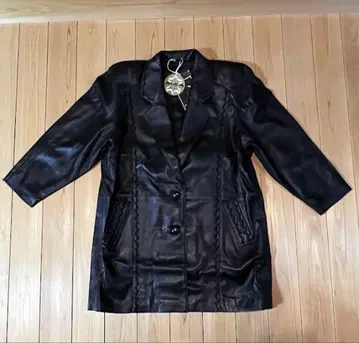 여성용 양가죽 체스터 코트 (쉬프 레더)