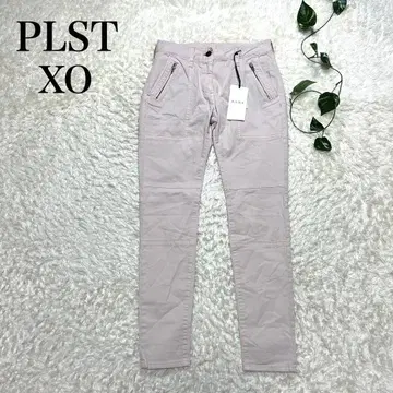 [택 포함 새상품] PLST 플라스테 캐주얼 팬츠 핑크 XO 코튼