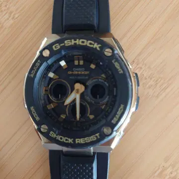 CASIO G-SHOCK GST-W300G 블랙/골드
