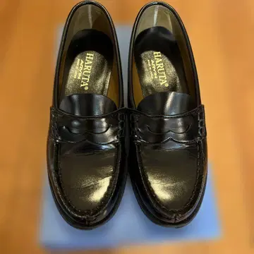HARUTA 블랙 24.5cmEE