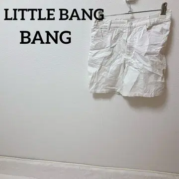 새상품급 LITTLE BANG BANG [ 프리 ] 숏팬츠 화이트
