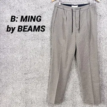 3254 비밍 바이 빔즈 슬랙스 이지 팬츠 체크 레트로