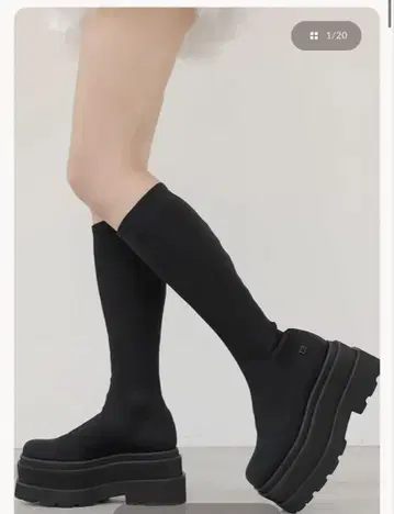 darich 울트라 스트레치 플랫 부츠 L 사이즈