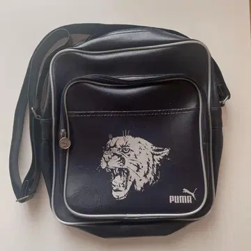 푸마 빈티지 레트로 숄더백 네이비