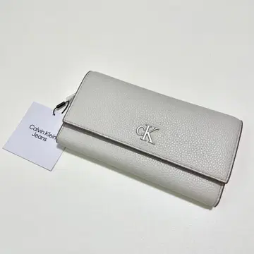캘빈클라인 Calvin Klein 장지갑 여성용 화이트