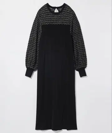 [ 새상품 ] Eaphi sukashi knit onepiece 블랙 2