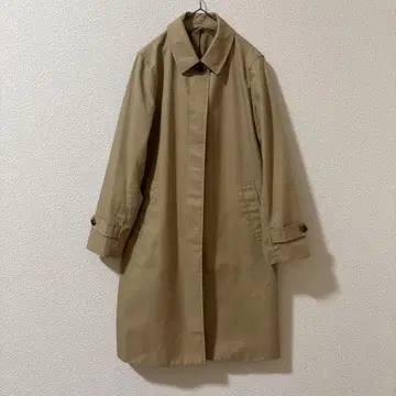 컨디션 최상 M 무인양품 MUJI 스텐카라 코트 베이지