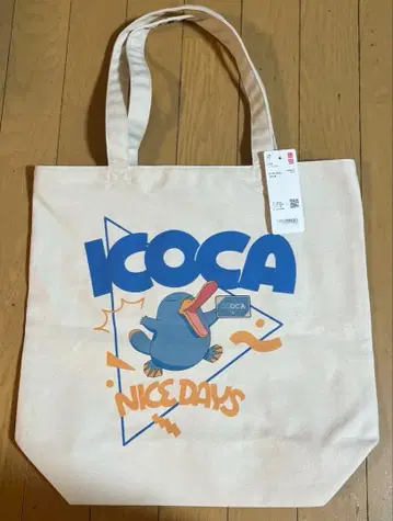 UNIQLO UMEDA JR 서일본 카모하시노 이코짱 토트백