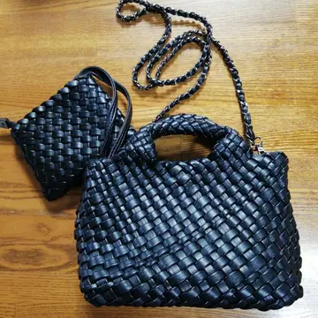 부드러운 인조 가죽 미니백 숄더끈 지퍼 파우치