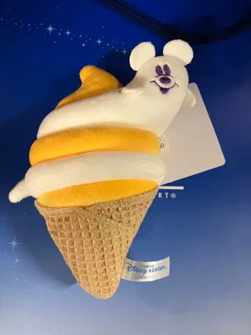 디즈니 할로윈 소프트 크림 유령 봉제 인형 체인 2025