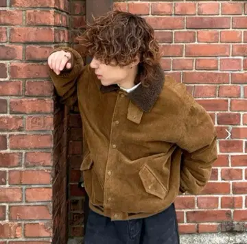 코듀로이 보아 자켓 류세이