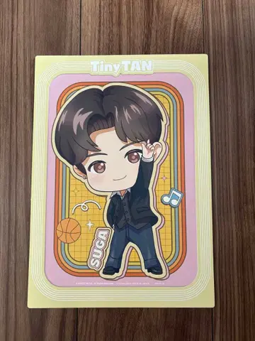 TinyTAN SUGA 보드 A4 사이즈