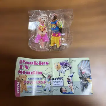 푸키즈 Pookies TV 스튜디오 아크릴 스탠드 메코짱 & 루토군