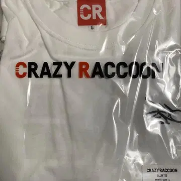 CRAZY RACCOON ALLIN 티셔츠 L 사이즈 스트그라