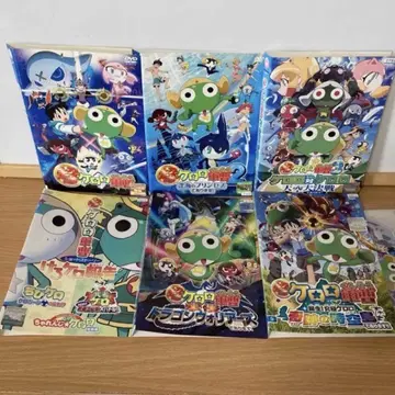 초극장판 개구리 중사 케로로 DVD 6편 1 2 3 숏 드래곤 시공섬