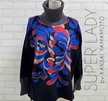 새상품급 SUPER LADY 터틀넥 니트