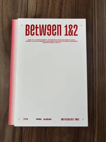 TWICE 미니 앨범 Between 1&2