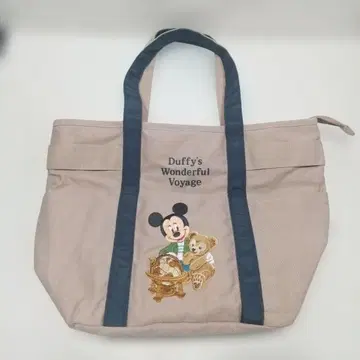디즈니씨 더피 원더풀 보야지 토트백 DISNEY