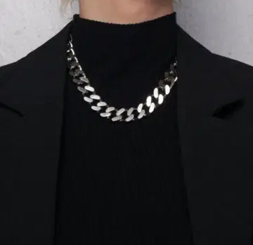 Lui's 실버 체인 목걸이