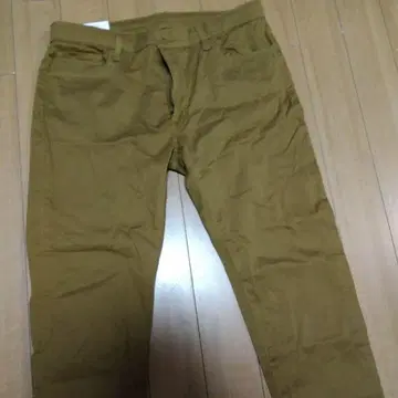 UNIQLO 울트라 스트레치 컬러 청바지 XL 브라운