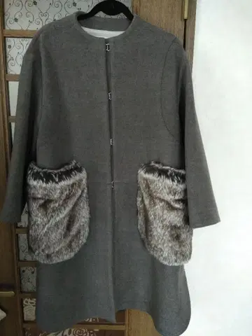 다가오는 계절에 IENA LA BOUCLE 도킹 노카라 코트