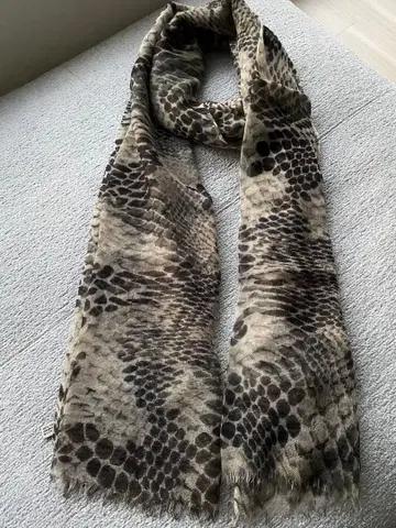 jue&kashmere 주에 캐시미어 표범 무늬 스톨