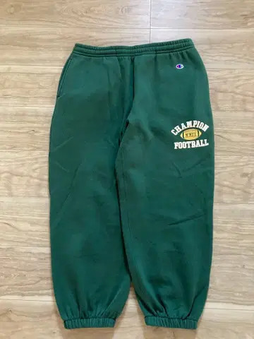 챔피언 스웨트 팬츠 그린 90s