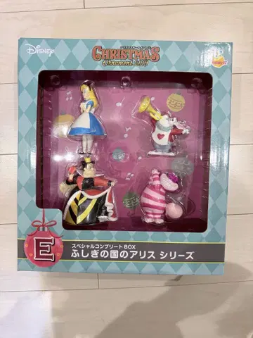 디즈니 크리스마스 오너먼트 복권 컴플리트 BOX 이상한 나라의 앨리스