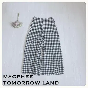 [ 일본제 ] MACPHEE TOMORROWLAND 맥피 깅엄