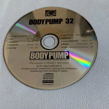 바디펌프 32 CD 레즈밀스 BODYPUMP