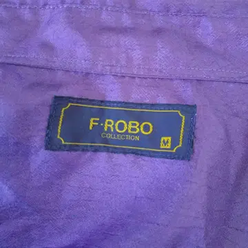 F-ROBO COLLECTION 보라색 M 사이즈 긴팔 셔츠