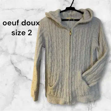 oeuf doux 룸웨어 복슬복슬 후드 후드티