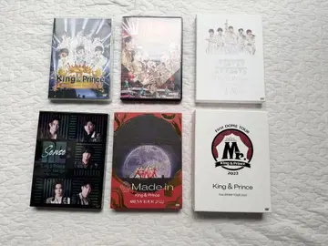 King & Prince DVD 세트 6점 일괄