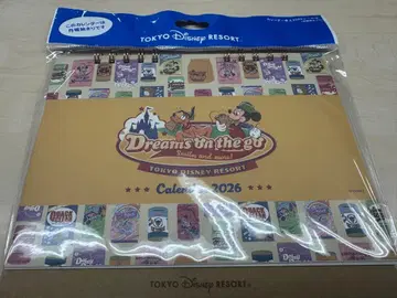 디즈니랜드 탁상 달력 Dreams on the go 2026