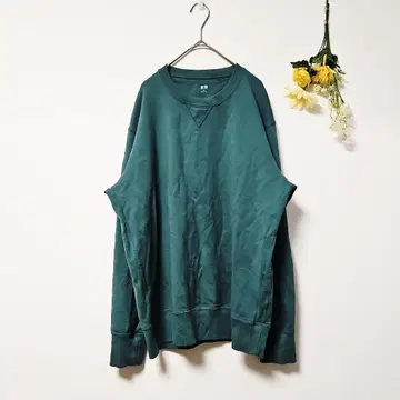 빅 사이즈 [ UNIQLO ] 스웨트 셔츠 긴팔 크루넥 (XL)