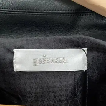 Piu Piu 블랙 레더 봄버 자켓