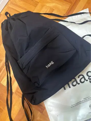 haag 헤이그 백팩 스트링백팩 백팩