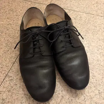 마가렛호웰 아이디어 레이스업 슈즈 가죽 24cm 블랙