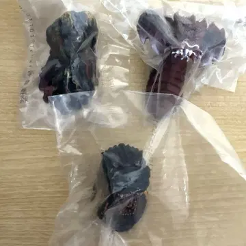 제일복권 고질라 괴수난무 E상 몬스터 헤드 마그넷 3종 세트